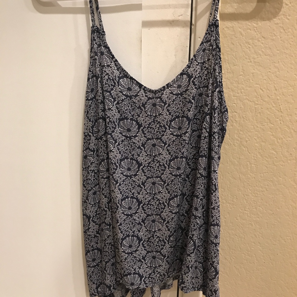 Old Navy Blue V Neck Tank Top (Price Drop!)